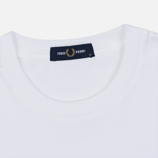 Мужская футболка Fred Perry Graphic White