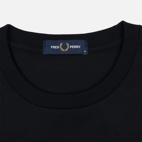 Мужская футболка Fred Perry Printed Laurel Wreath Black