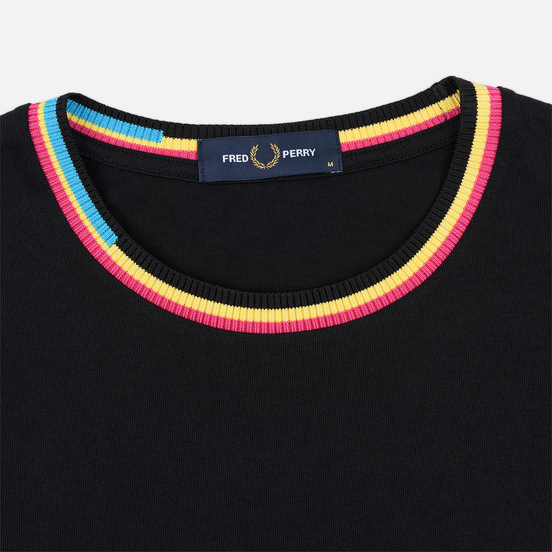 Мужская футболка Fred Perry Process Colour Black