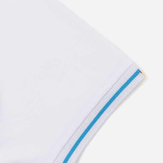 Мужская футболка Fred Perry Process Colour Branded White