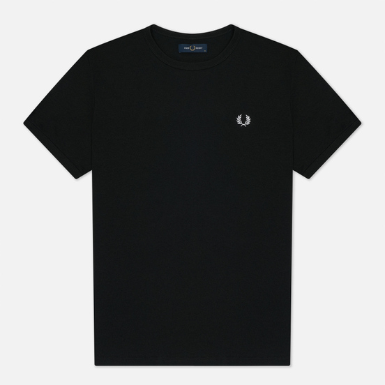 Мужская футболка Fred Perry Ringer Black/Black
