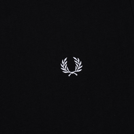 Мужская футболка Fred Perry Ringer Black/Black