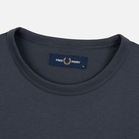 Мужская футболка Fred Perry Ringer Charcoal