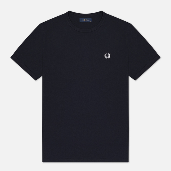 Мужская футболка Fred Perry Ringer Navy
