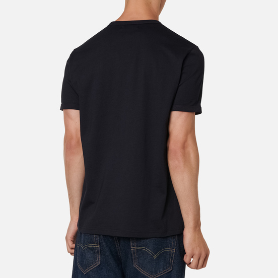 Мужская футболка Fred Perry Ringer Navy