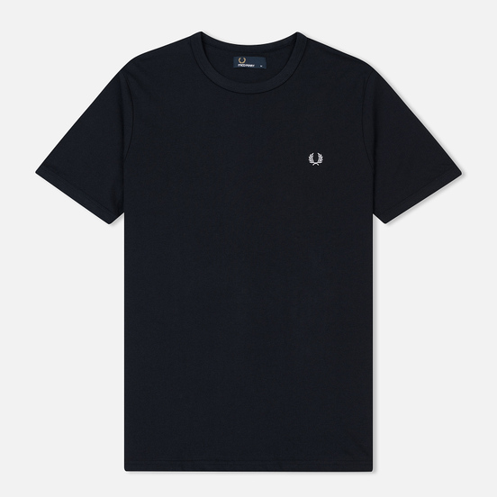 Мужская футболка Fred Perry Ringer Navy