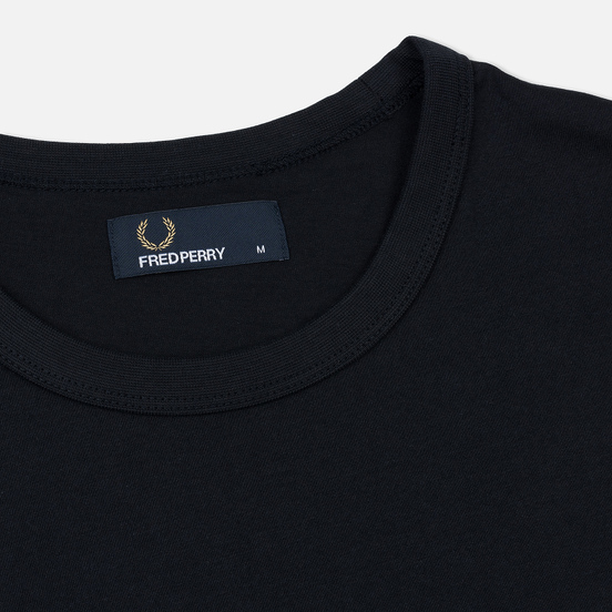 Мужская футболка Fred Perry Ringer Navy