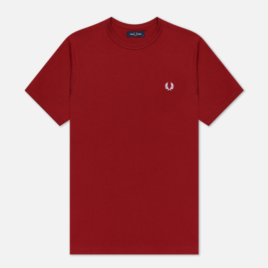 Мужская футболка Fred Perry Ringer Rosso