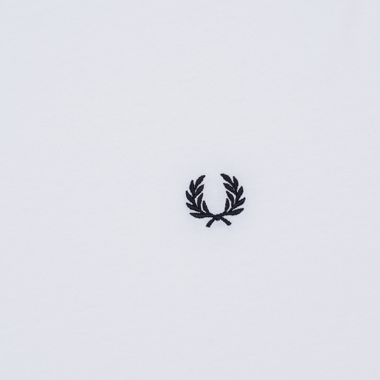 Мужская футболка Fred Perry Ringer White/White