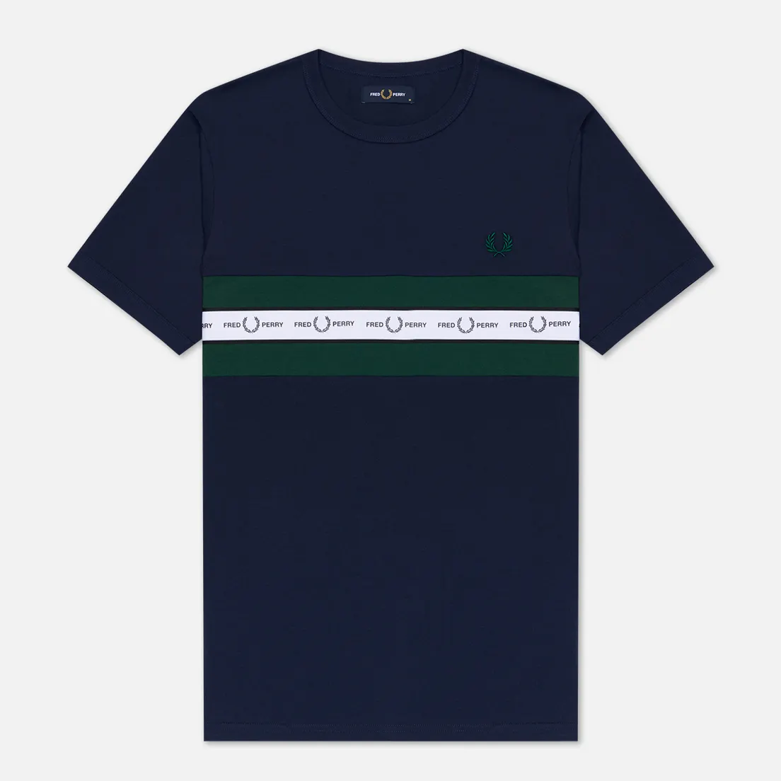 Fred Perry Мужская футболка Taped Chest
