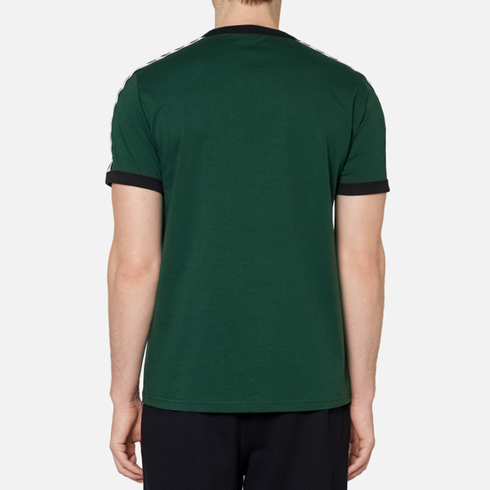 Мужская футболка Fred Perry Taped Ringer Ivy/White/Black