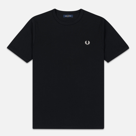 Мужская футболка Fred Perry Taped Side Black
