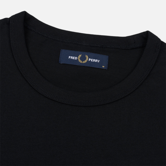 Мужская футболка Fred Perry Taped Side Black