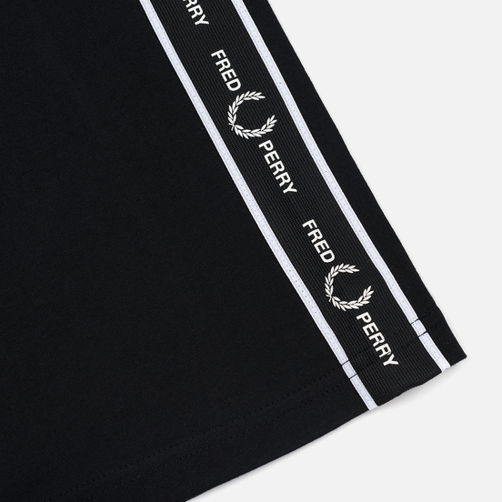 Мужская футболка Fred Perry Taped Side Black