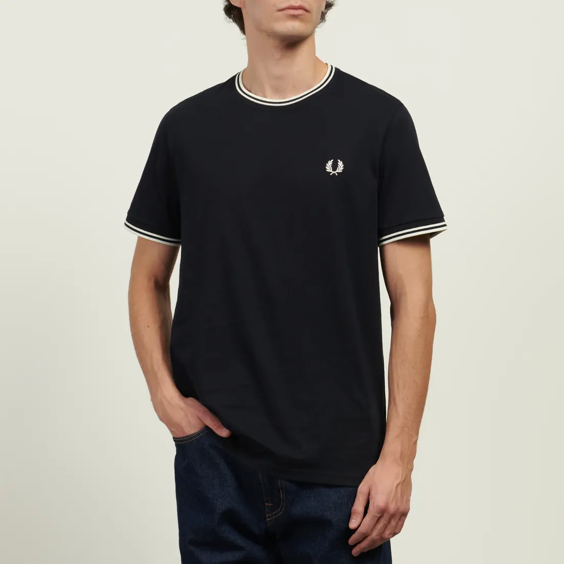 Fred Perry Мужская футболка Twin Tipped