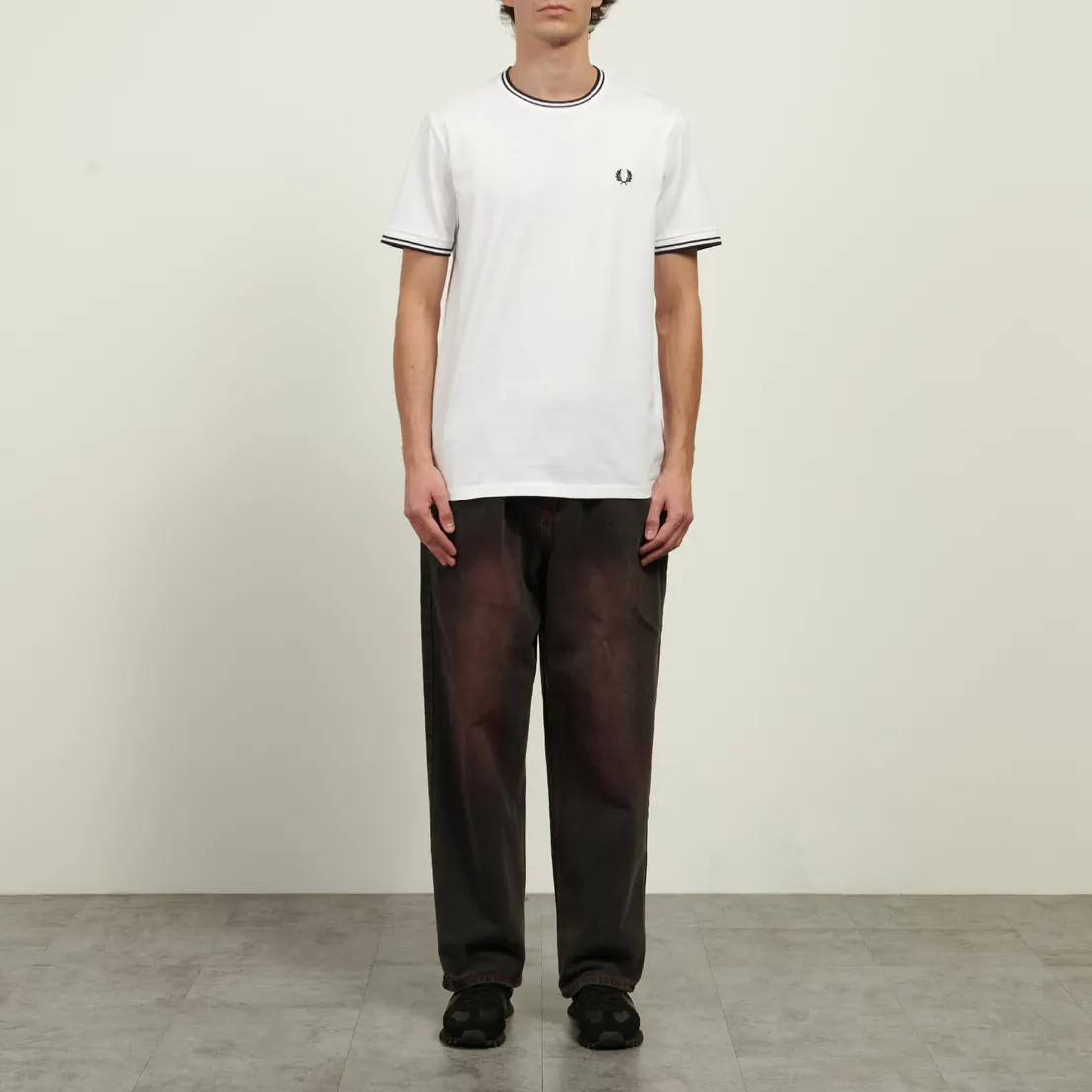 Fred Perry Мужская футболка Twin Tipped