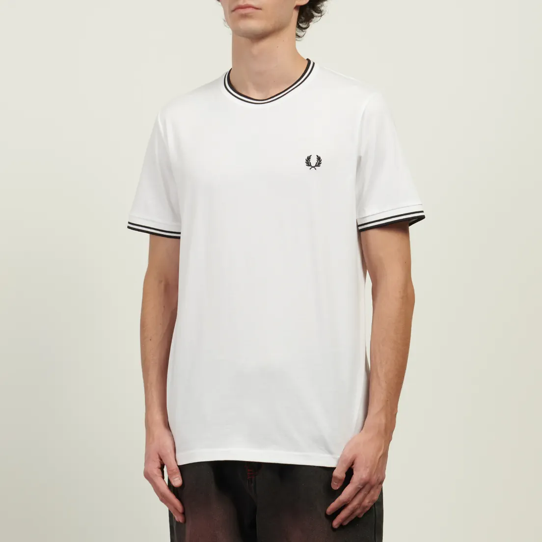 Fred Perry Мужская футболка Twin Tipped