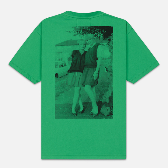 Мужская футболка Fred Perry x Raf Simons Back Print Fern Green