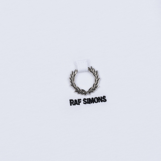 Мужская футболка Fred Perry x Raf Simons Laurel Detail White