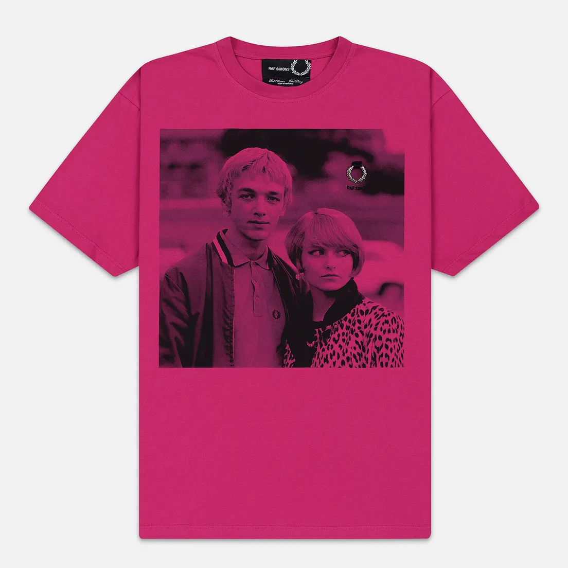 Fred Perry x Raf Simons Мужская футболка Printed Pop