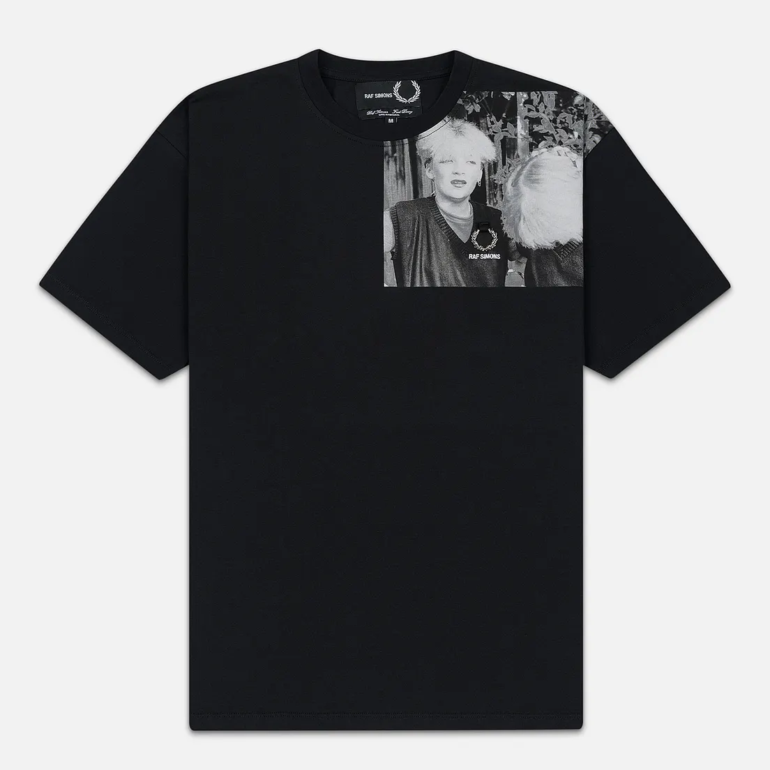 Fred Perry x Raf Simons Мужская футболка Shoulder Print