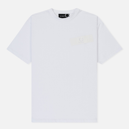 Мужская футболка Fred Perry x Raf Simons Tape Detail White