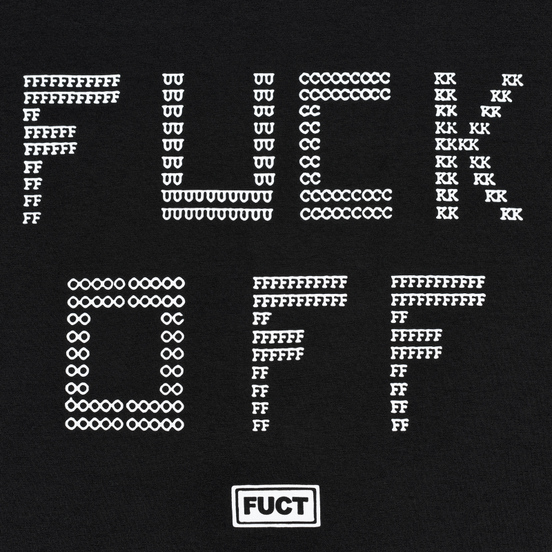 Мужская футболка Fuct Fax Black