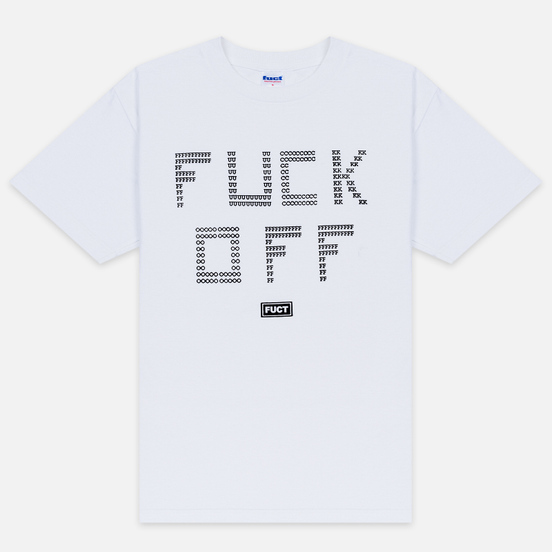 Мужская футболка Fuct Fax White