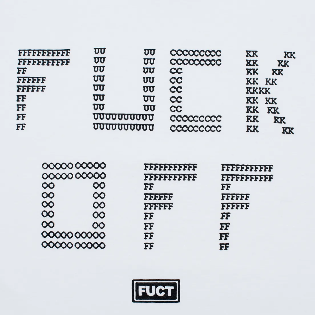 Fuct Мужская футболка Fax