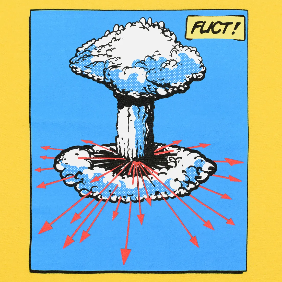 Fuct Мужская футболка Mushroom Nuke