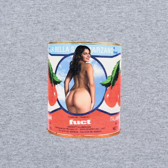 Мужская футболка Fuct Nappi Can Heather Grey