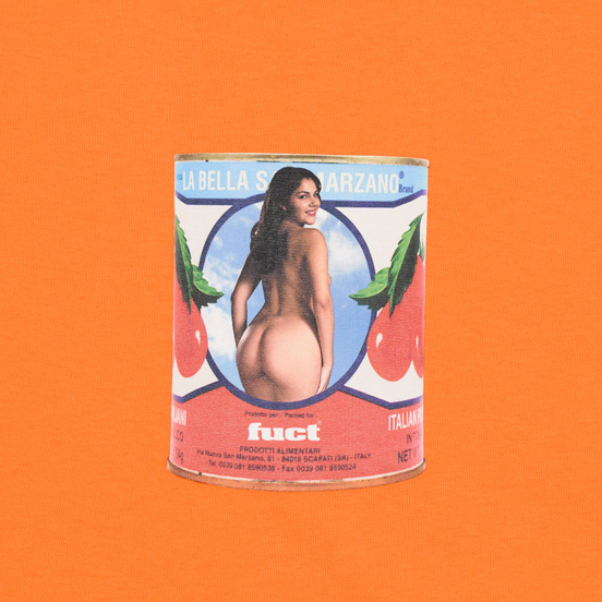 Мужская футболка Fuct Nappi Can Orange