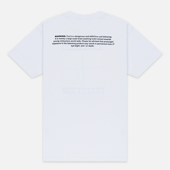Мужская футболка Fuct Pulled Over White