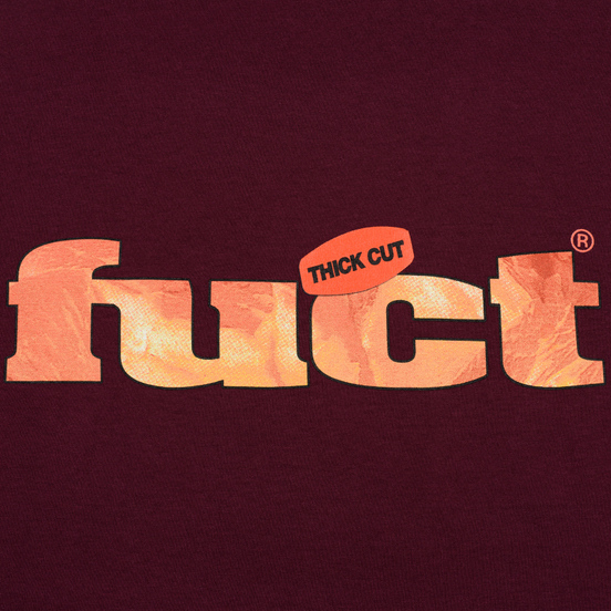 Мужская футболка Fuct Thick Cut Burgundy
