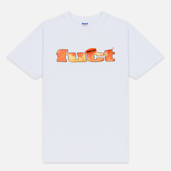 Мужская футболка Fuct Thick Cut White