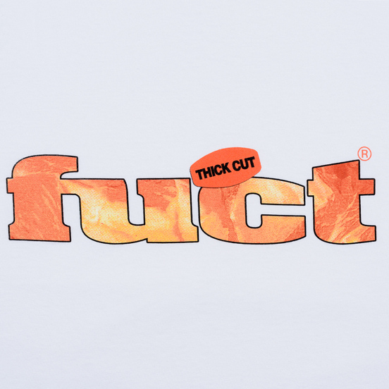 Мужская футболка Fuct Thick Cut White