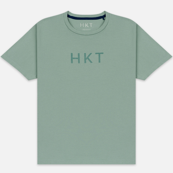 Мужская футболка Hackett Logo HKT Blue Green