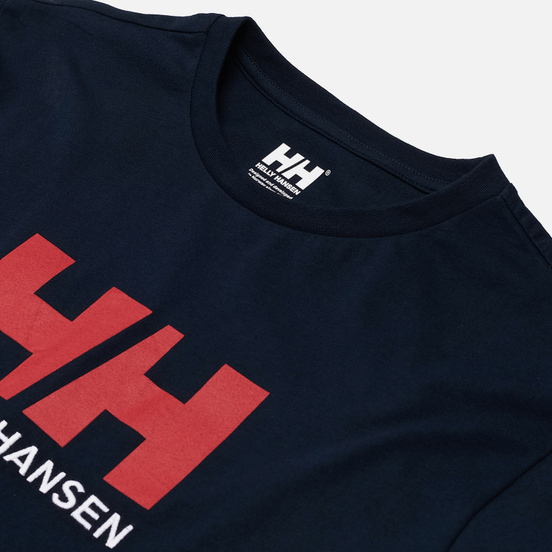 Мужская футболка Helly Hansen HH Logo Navy/Red
