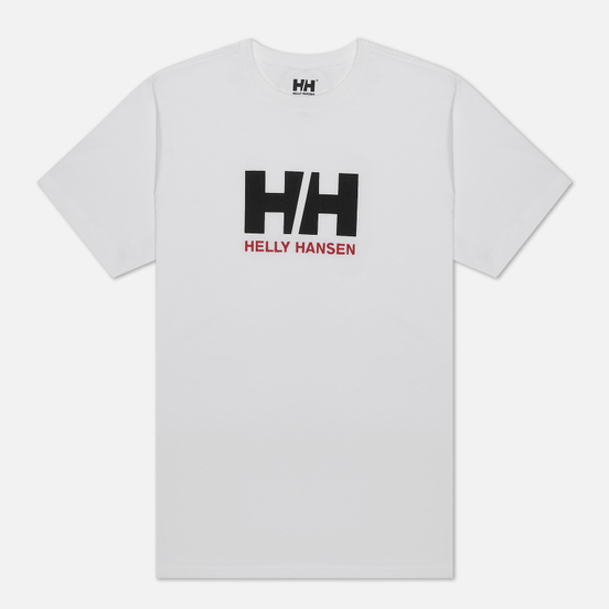 Мужская футболка Helly Hansen HH Logo White/Black