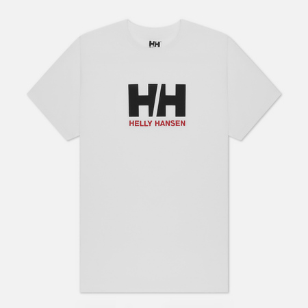 Мужская футболка Helly Hansen HH Logo, цвет белый, размер XL