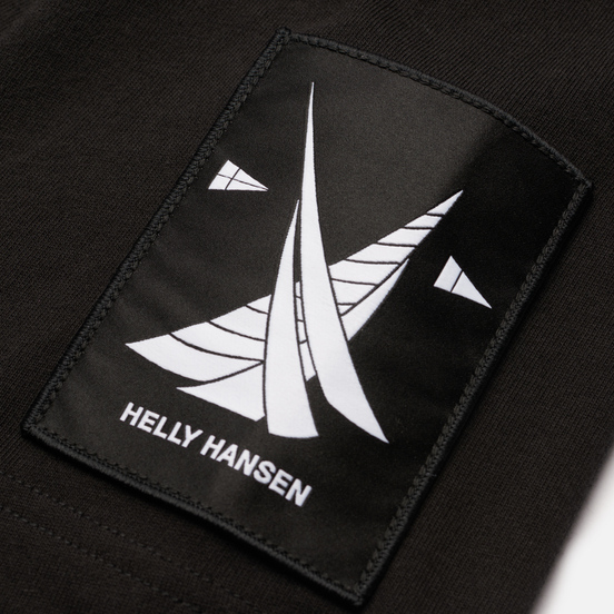 Мужская футболка Helly Hansen Yu Twin Logo Black