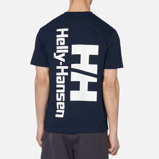 Мужская футболка Helly Hansen YU20 Logo Navy