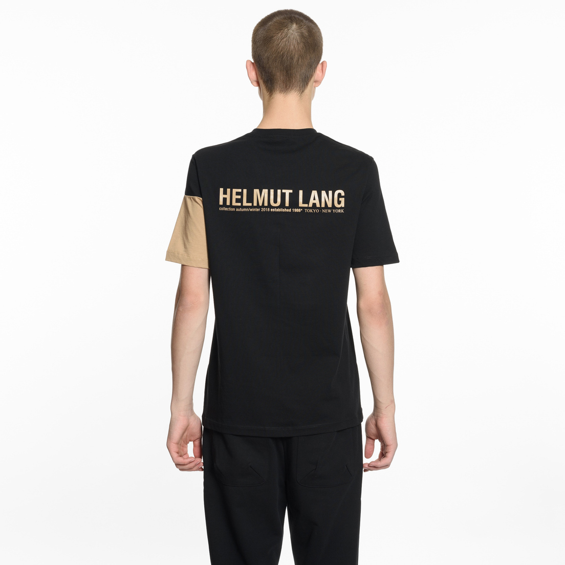 Helmut Lang Мужская футболка Band Logo