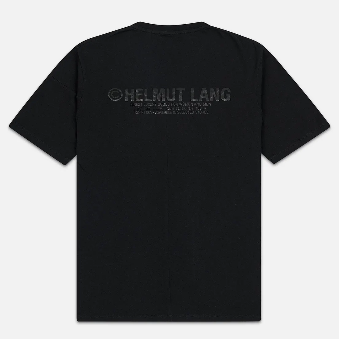 Helmut Lang Мужская футболка Band Seam