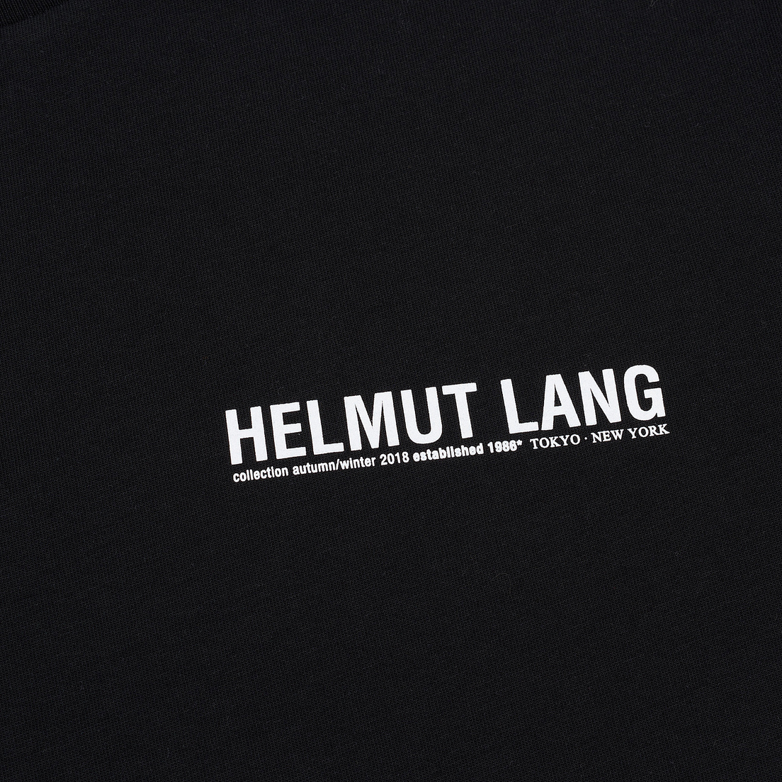 Helmut Lang Мужская футболка Dart Back Crew