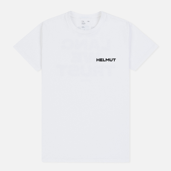 Мужская футболка Helmut Lang Little With Print Chalk White