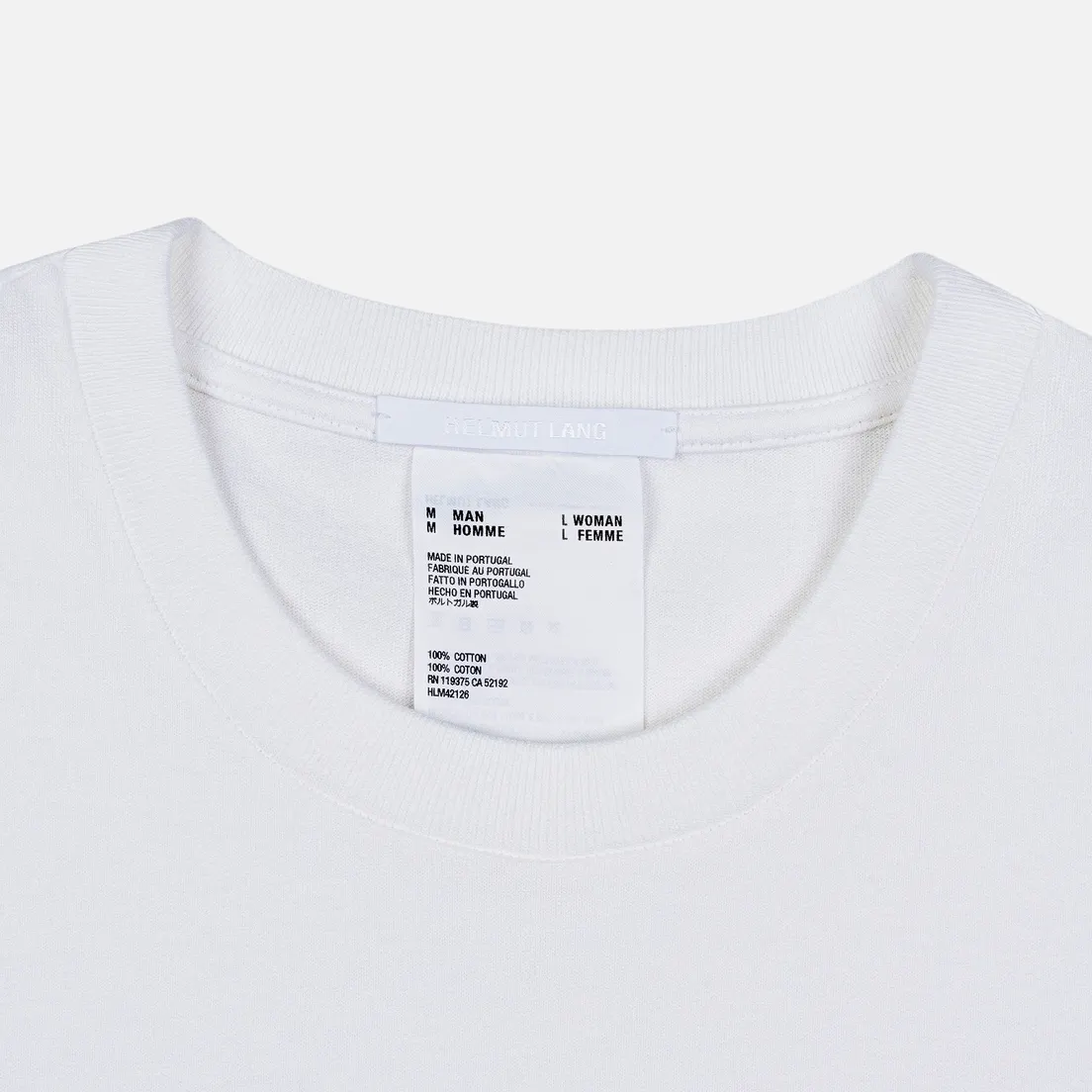 Helmut Lang Мужская футболка Masc Josephine Little