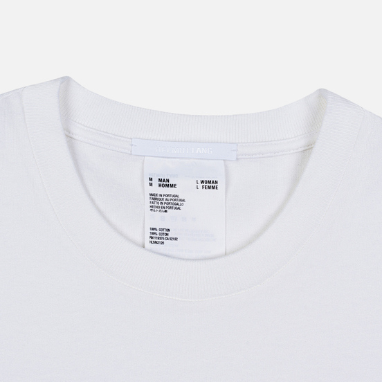 Мужская футболка Helmut Lang Masc Josephine Little Chalk White