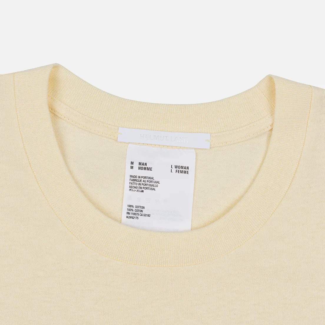 Helmut Lang Мужская футболка Standard Monogram