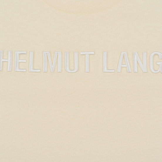 Мужская футболка Helmut Lang Standard Monogram Pearl